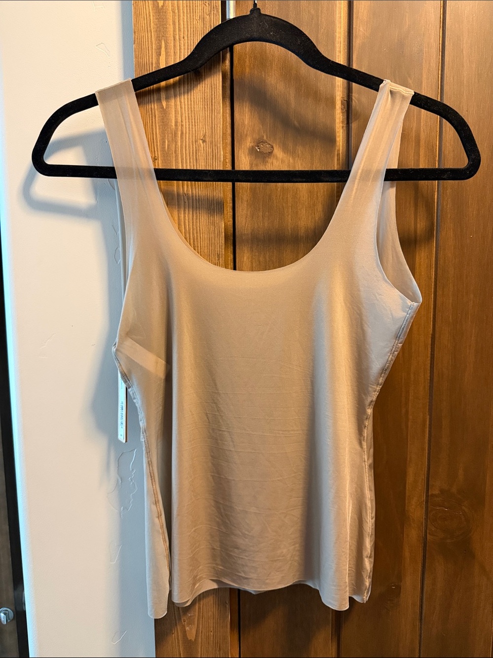 SKIMS Seamless Milky Sheer Tank Truffle NWT